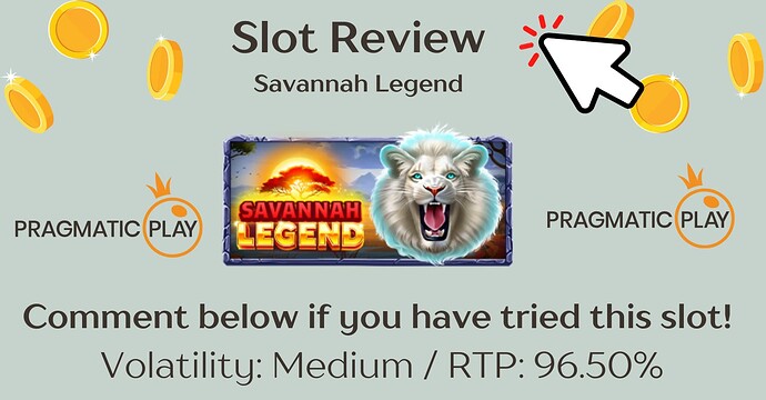 Pragmatic - Savannah Legend
