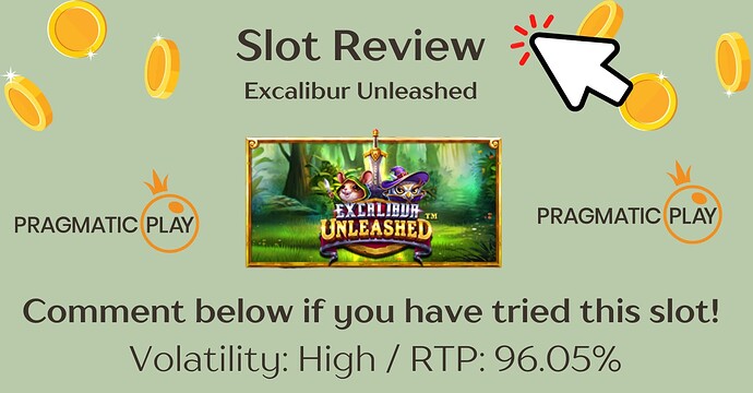 Slot Review - Excalibur Unleashed by Pragmatic Gaming
