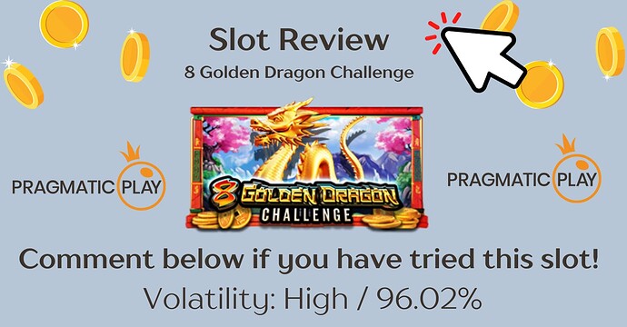 Slot Review - 8 Golden Dragon Challenge by Pragmatic Gaming