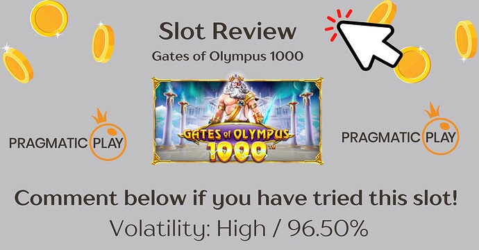 Pragmatic - Gates of Olympus 1000