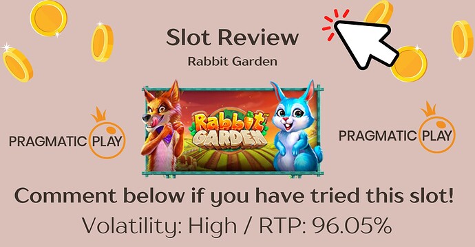 Slot Review - Rabbit Garden by Pragmatic Gaming