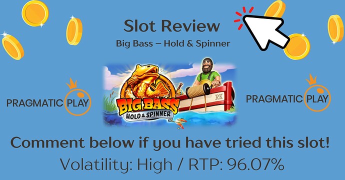 Slot Review - Big Bass – Hold & Spinner by Pragmatic Gaming