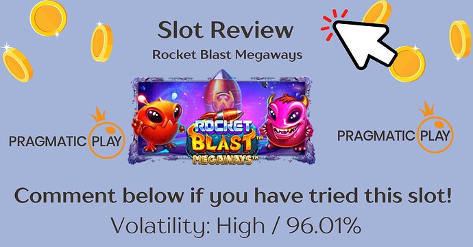 Slot Review - Rocket Blast Megaways by Pragmatic Gaming