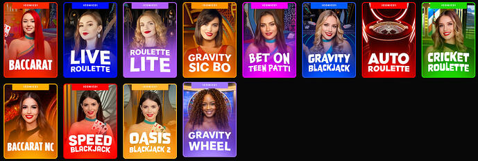 All live dealer games as of February 2026