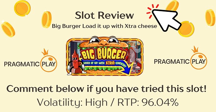 Pragmatic - Big Burger Load it up with Xtra cheese