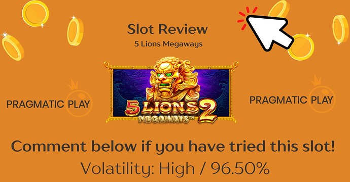 Pragmatic - 5 Lions Megaways (1)